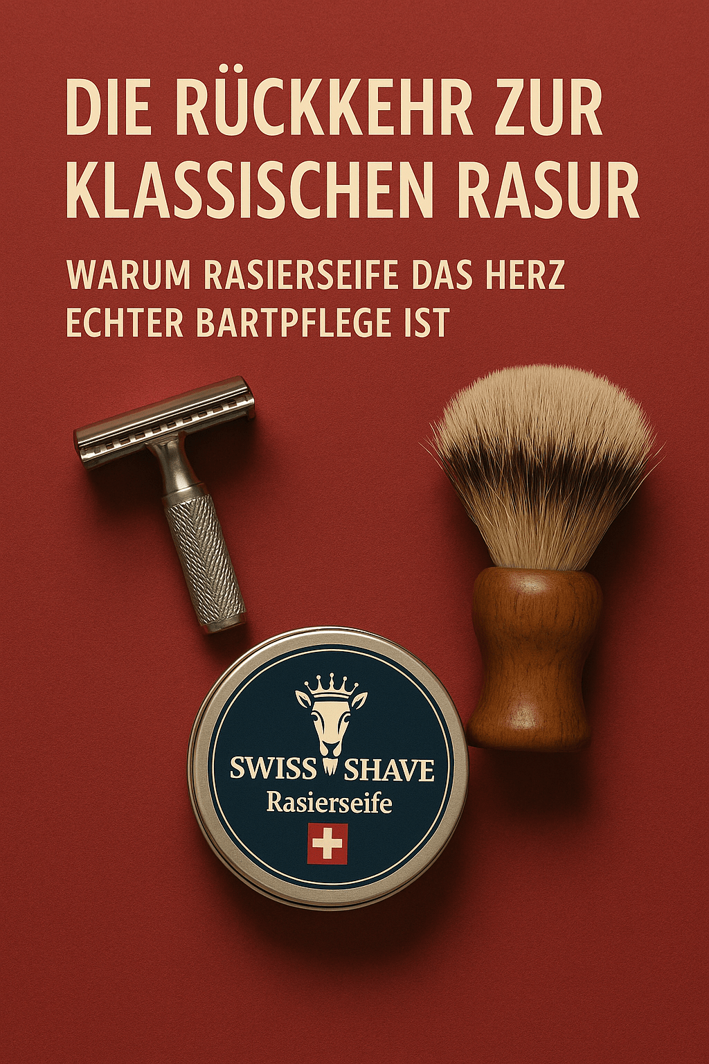 Die Rückkehr zur klassischen Rasur – Warum Rasierseife das Herz echter Bartpflege ist - SwissShave